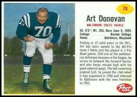 79 Art Donovan